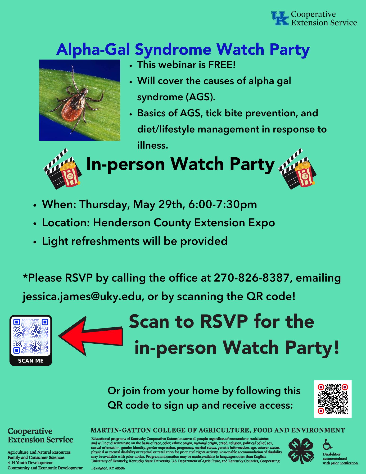Alpha-Gal Syndrome Watch Party