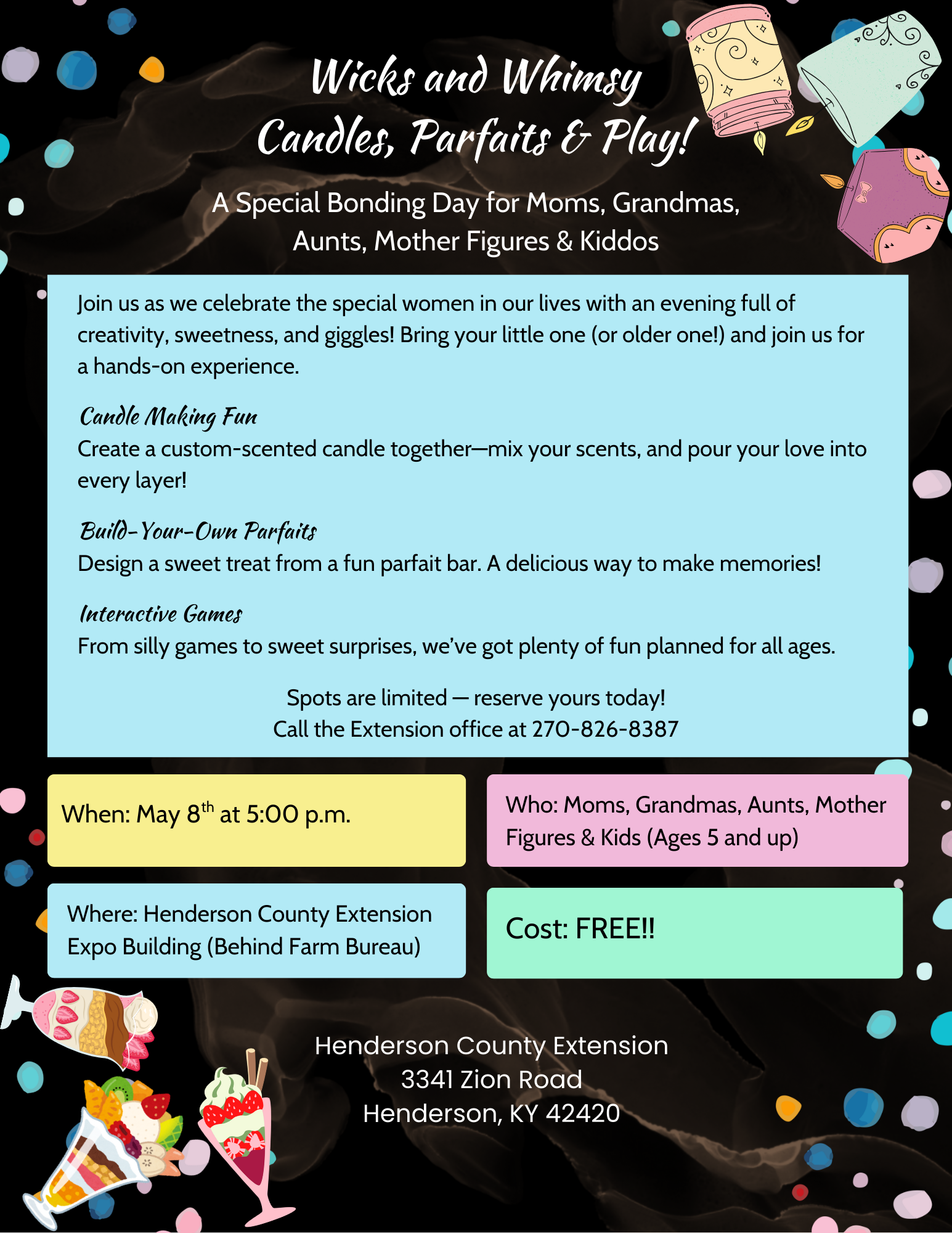 Wicks & Whimsy Craft Class