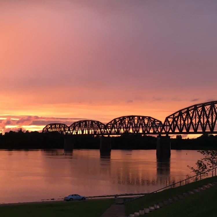  L & N Bridge over the Ohio River
