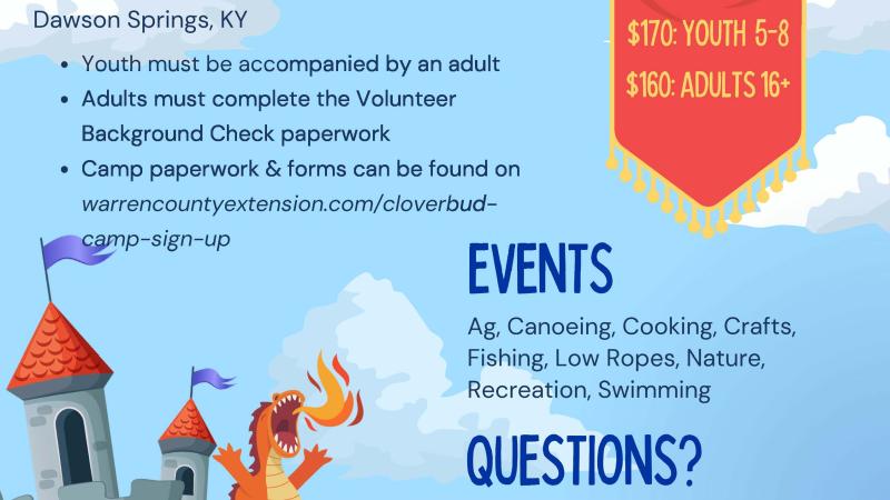 Cloverbud Camp Flyer