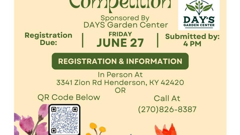 COMMUNITY LANDSCAPING COMPETITION