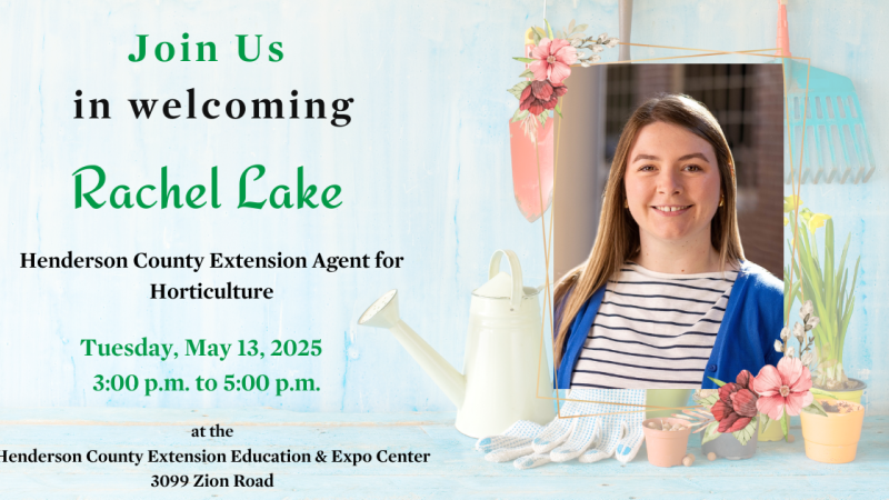 Welcome Rachel Lake