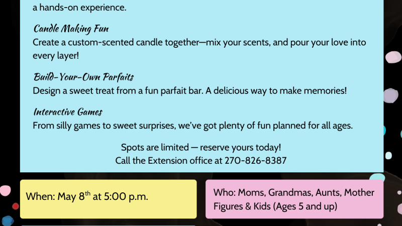 Wicks & Whimsy Craft Class